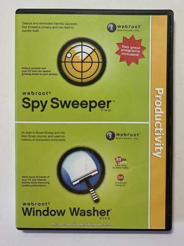 Webroot spy sweeper 2003 - webroot,